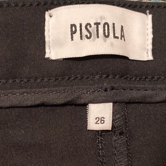 Women’s PISTOLA ALINE NIGHT OUT Black Pants - Picture 10 of 10